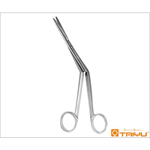 ハイマン下甲介剪刀 ネジ止 刃先細 全長17cm