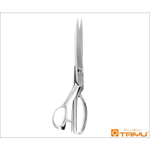 雑用剪刀 全長24cm クロームメッキ製