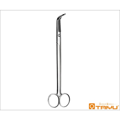 中山直角剪刀 両鈍 直角 ネジ止 全長19cm