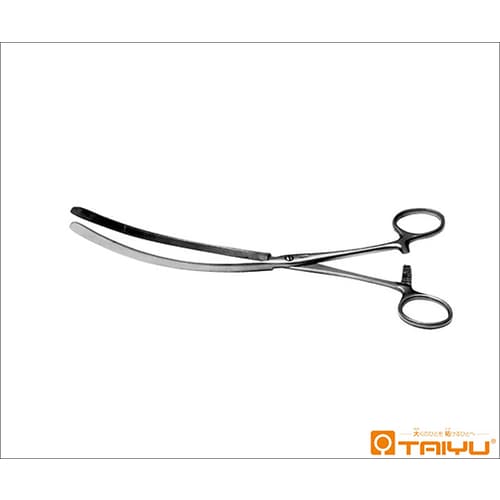 ドアイヤン腸鉗子 直 ネジ止 全長24cm