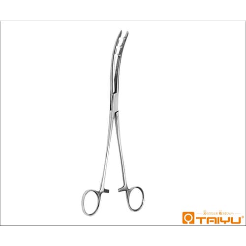 ヘニー子宮挟圧鉗子 1山 BOX 全長18.5cm