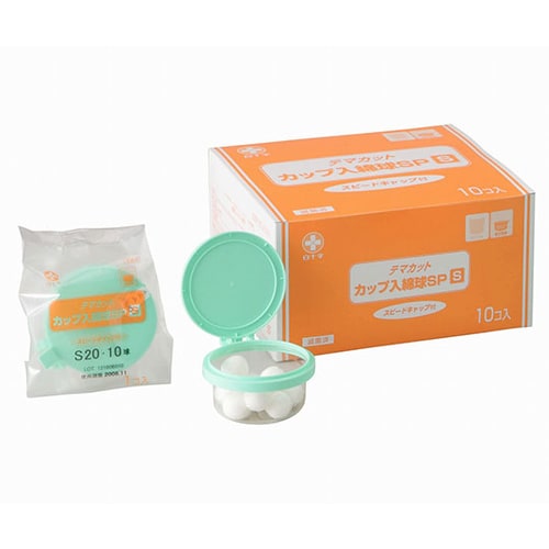 TMカップ入綿球SPSカップ