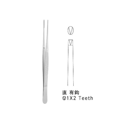 ポッツ・スミス鑷子 63−4214−68