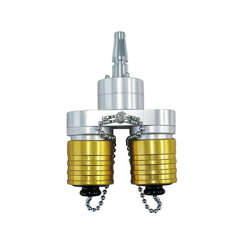 分岐ブロック 空気用(縦型) 40mm