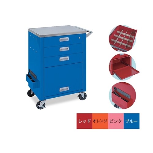 救急M1型カート幅69×奥行43×高さ92cm