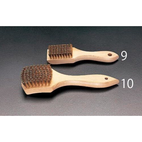 柄付ワイヤーブラシ(真鍮製)225mm