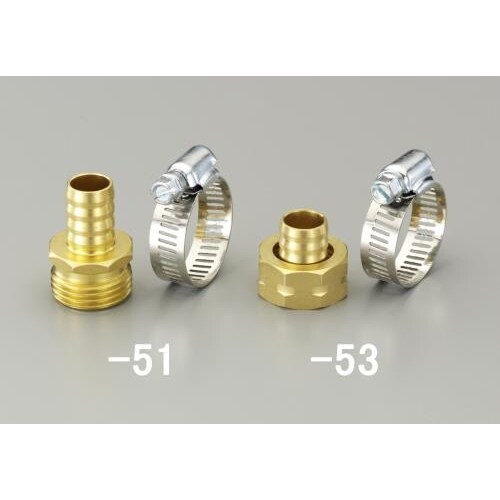 雌ねじステム(ホースバンド付)3/4 NHX15