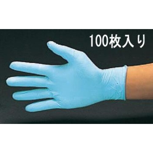 手袋(ニトリルゴム・パウダー無/100枚)M