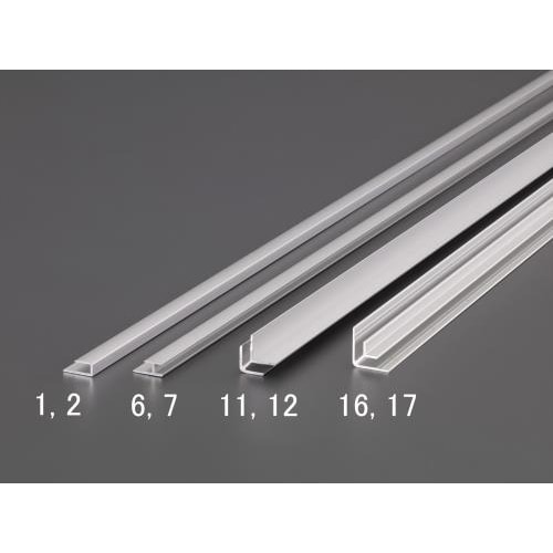 パネル縁(アルミ製・出隅/10本)600mm