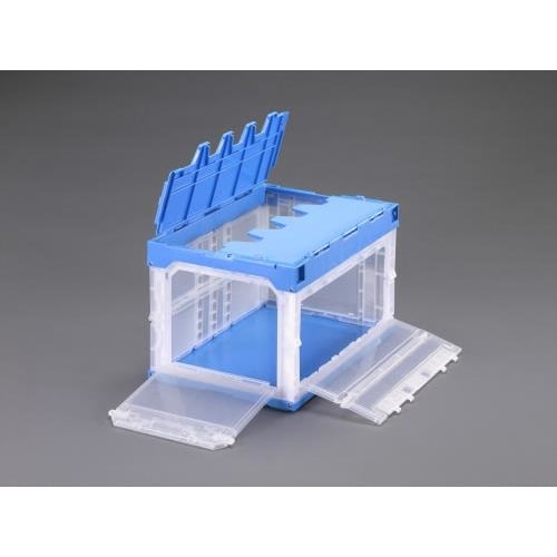 折コン(透明青)531X368X334/49.6L