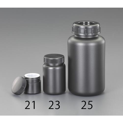 遮光型広口ポリ容器φ37.5x77mm/50ml