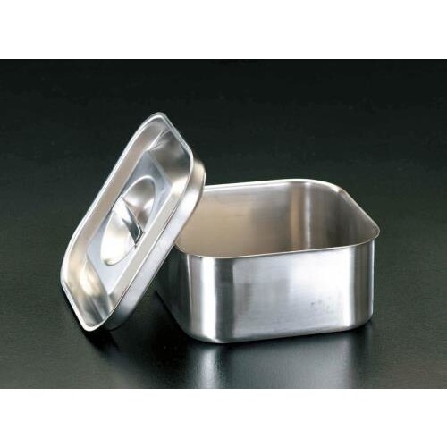 ふた付BOX(ステンレス製)165X165X75