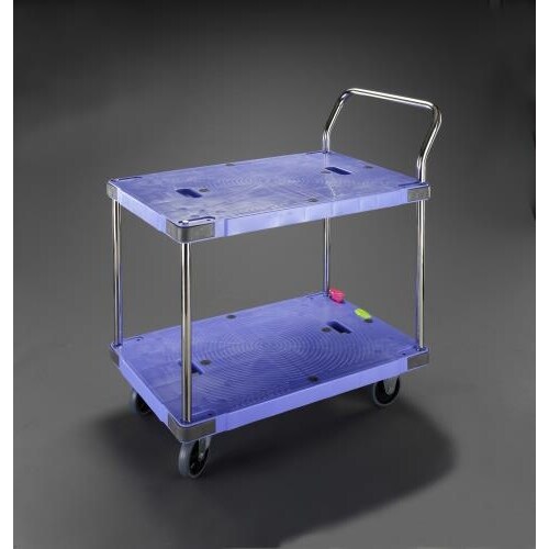 運搬車(二段式/樹脂製)900X600/300kg