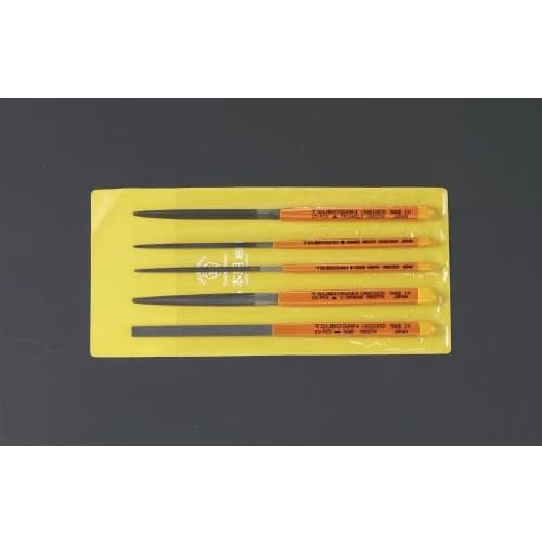 やすり(5種・5本組/細目)200mm