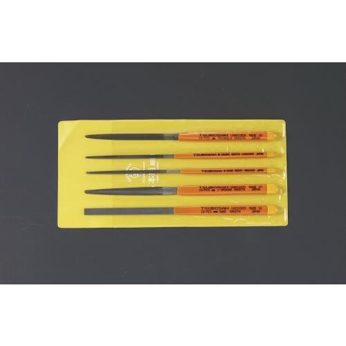 やすり(5種・5本組/細目)215mm