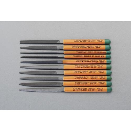 やすり(10種・10本組/細目)185mm