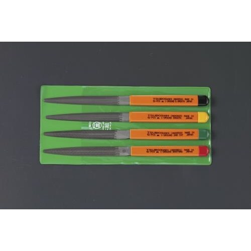 やすり(半丸・4本組/粗・中・細・油目)215mm