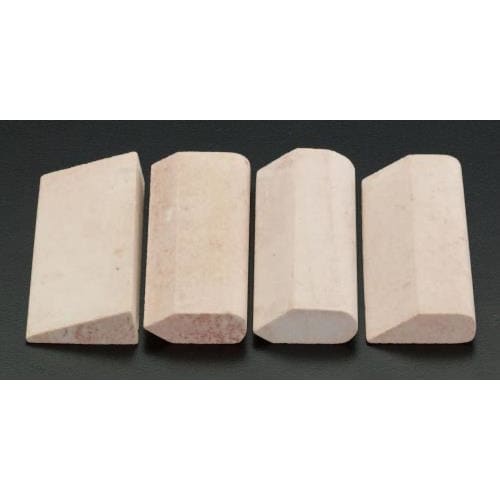 油砥石・櫛形(4個組/中目)76X25X9.5mm