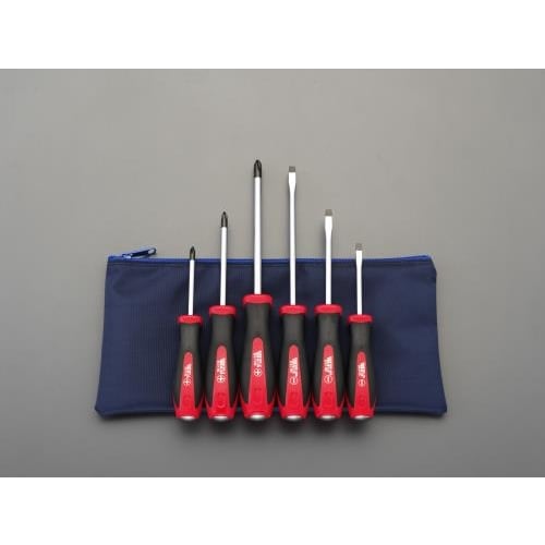 ドライバー(貫通柄・ケース付)6本組