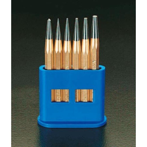 テーパーピンポンチ 1−5/6本組