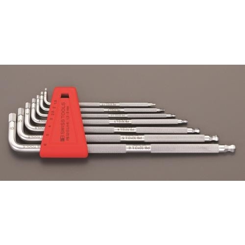 6/7本組ローレット付キーレンチ1.5−