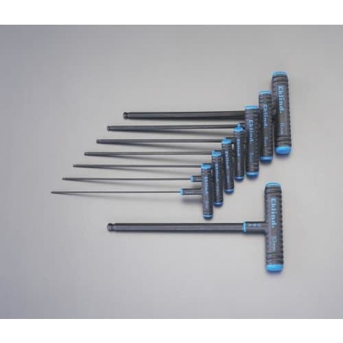 T型レンチ2−10mm/230mm8本組