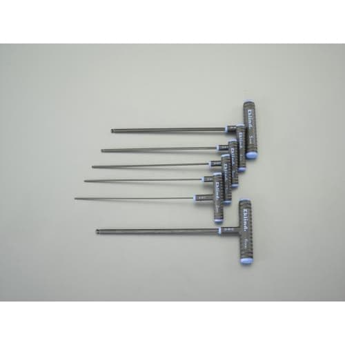 T型レンチ2−6mm/230mm6本組