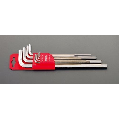 キーレンチ(ロング)1.5−10.0/9本組