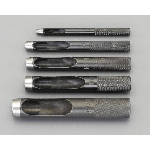 革ピンポンチ3−13mm/5本組