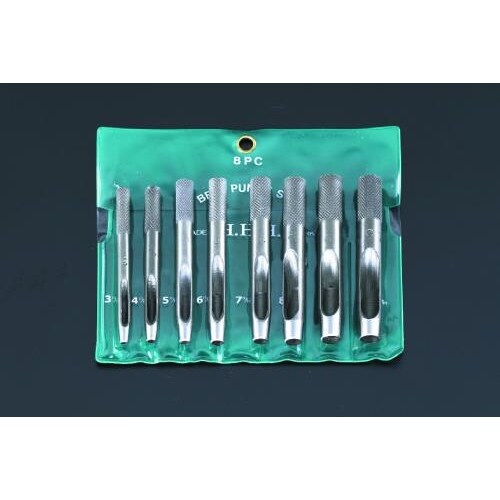 革ポンチ5.0−13.0mm/5本組