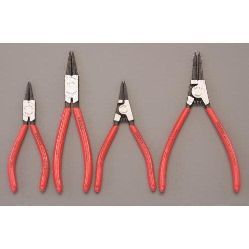 スナップリングプライヤー(軸・穴)4本組