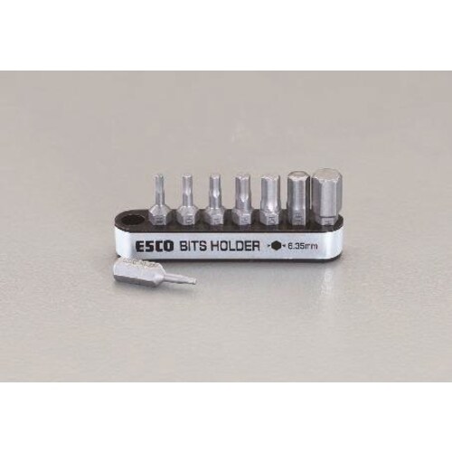 ドライバービット8本組/1/16−3/16