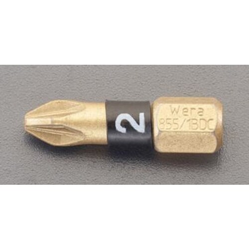 ドライバービット(ダイヤモンド付)PZ2x25mm