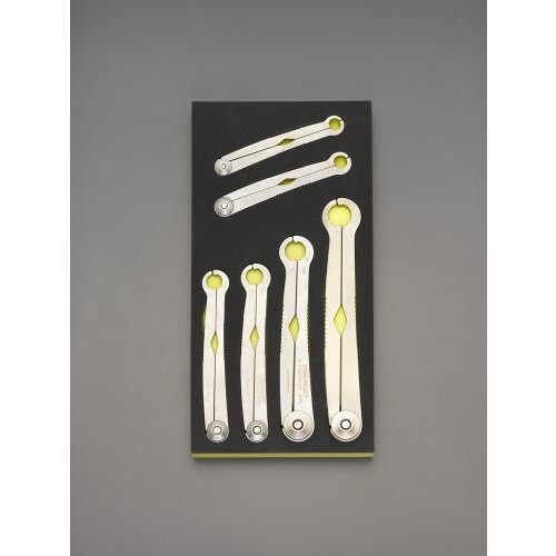 ナットレンチ(ラチェット式)6本組ユニオン