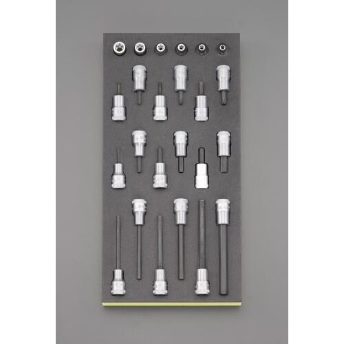 INHEXビットソケットセット3/8 DR