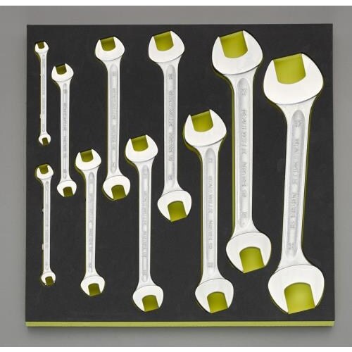 両口スパナセット10本組 EA612TB−1