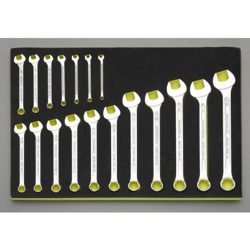 片目片口スパナセット18本組 EA612TC−1