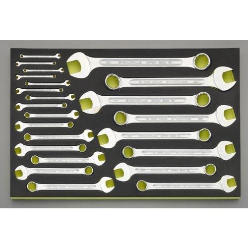 片目片口スパナセット(インチ)23本組