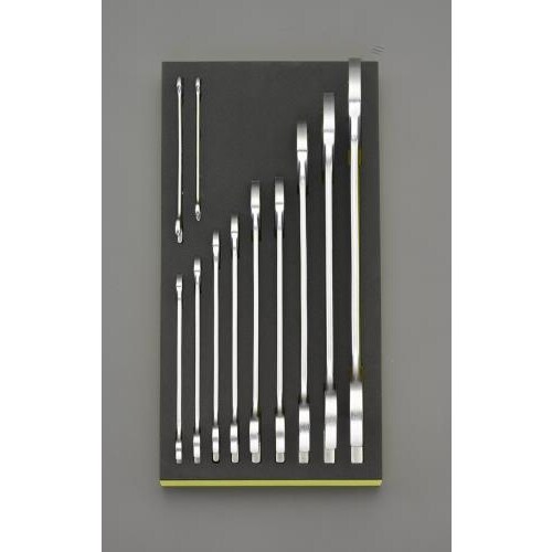 両口スパナセット11本組