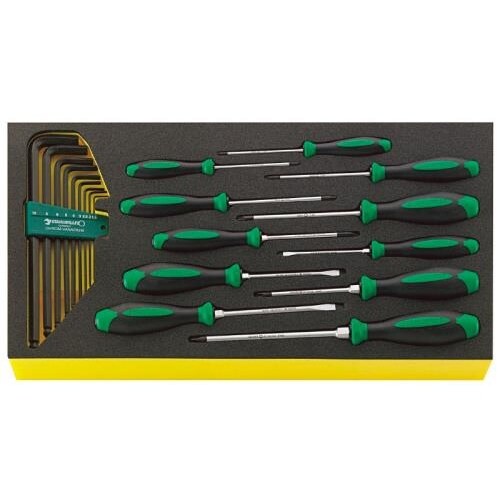 ドライバー・六角棒レンチセット EA612VB−3