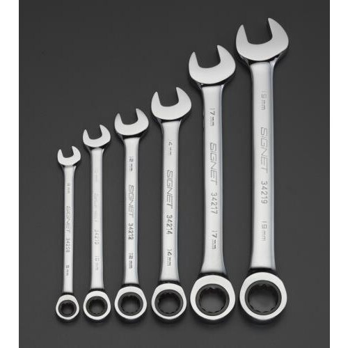 ギヤーレンチ(ラチェット)6本組