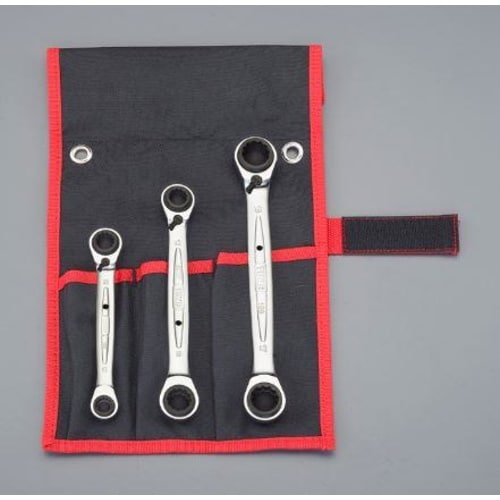 ラチェットめがねレンチ(4サイズ)