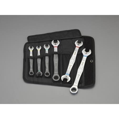 コンビネーションラチェットレンチ6本組