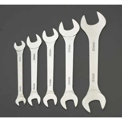 薄口スパナ5本組/8.0−21mm