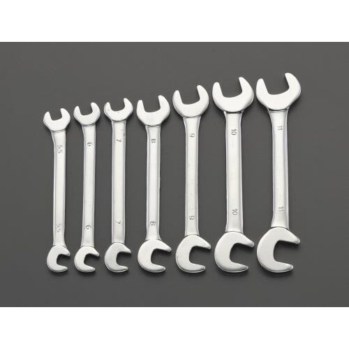 両口スパナ(ダブルアングル)7本組/5.5−11