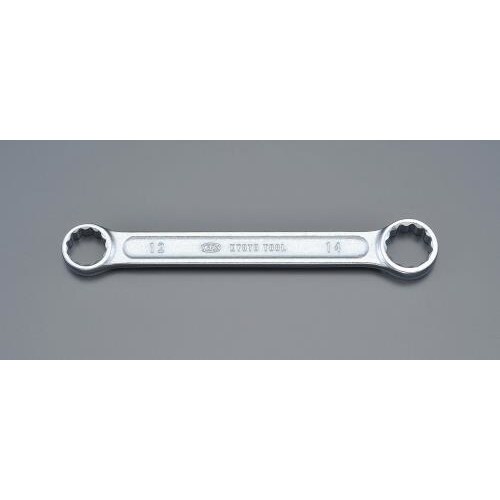 両口めがねレンチ(ショート・ストレート)17X19