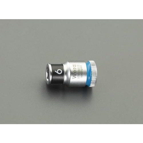 ソケット(ホールド機能付)1/4 DRx6mm