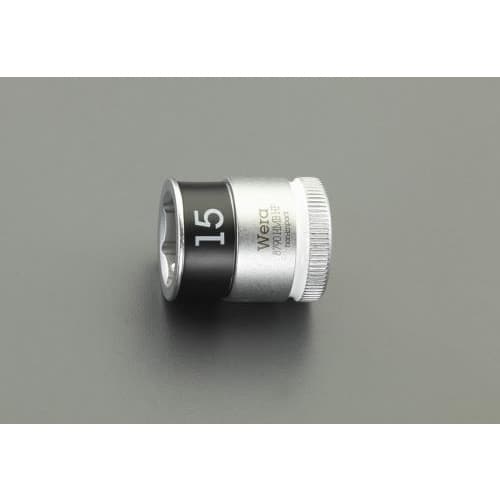 ソケット(ホールド機能付)3/8 DRX15mm