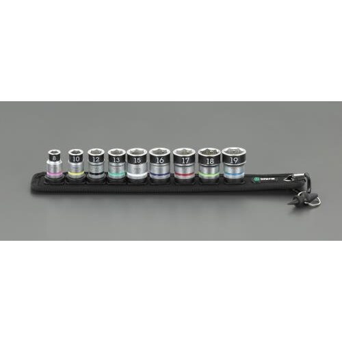 ソケットセット(ホールド機能付)3/8 DR/9点