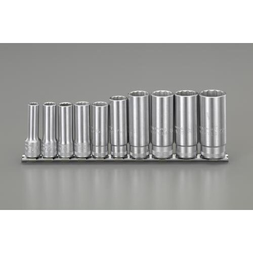 ディープソケットセット3/8 DR/8−22mm